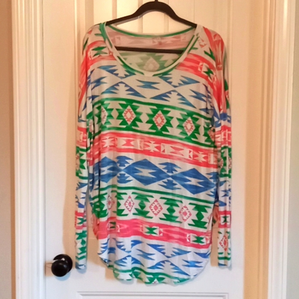 Aztec Print Tunic